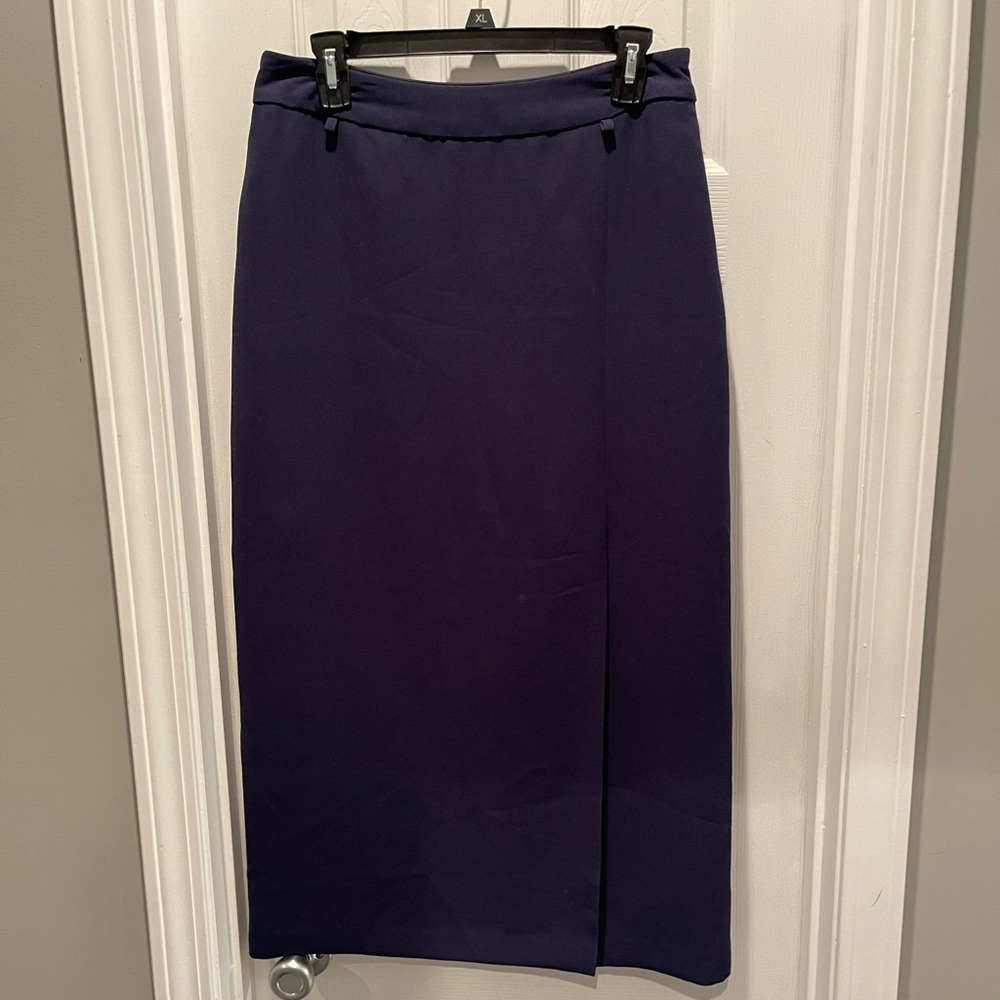 Liz Claiborne Dark Royal Blue Pencil Skirt